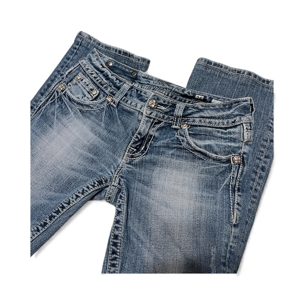 MISS ME Bootcut Low-Rise Jeans